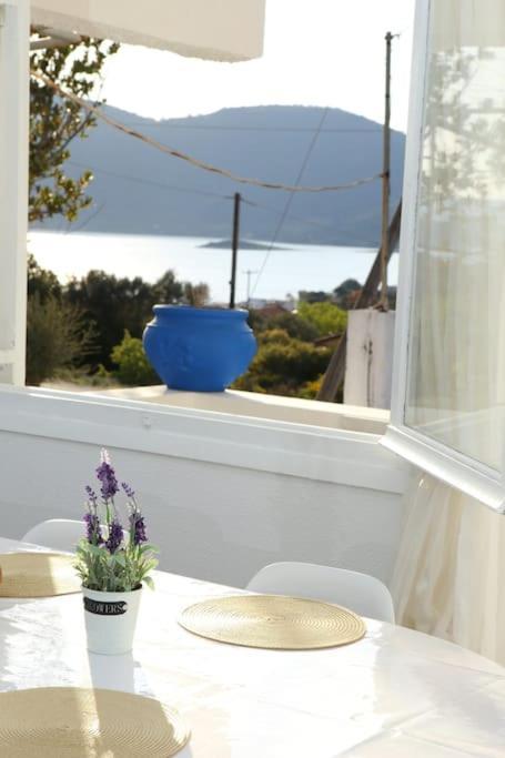 White Villa In Olive Trees And Seaview To Panagia Almiropótamos エクステリア 写真