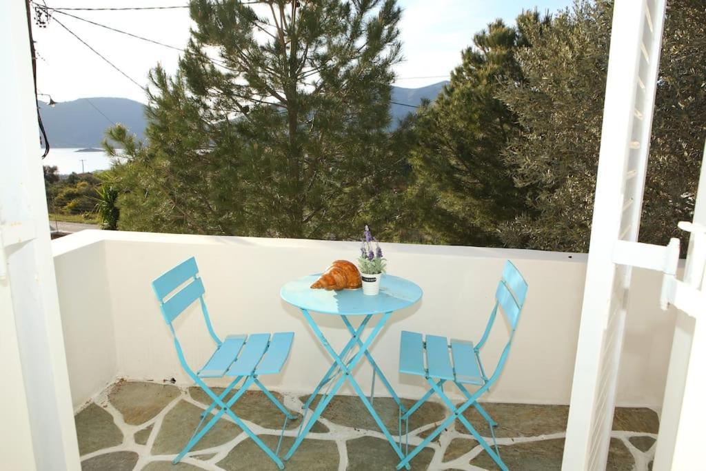 White Villa In Olive Trees And Seaview To Panagia Almiropótamos エクステリア 写真