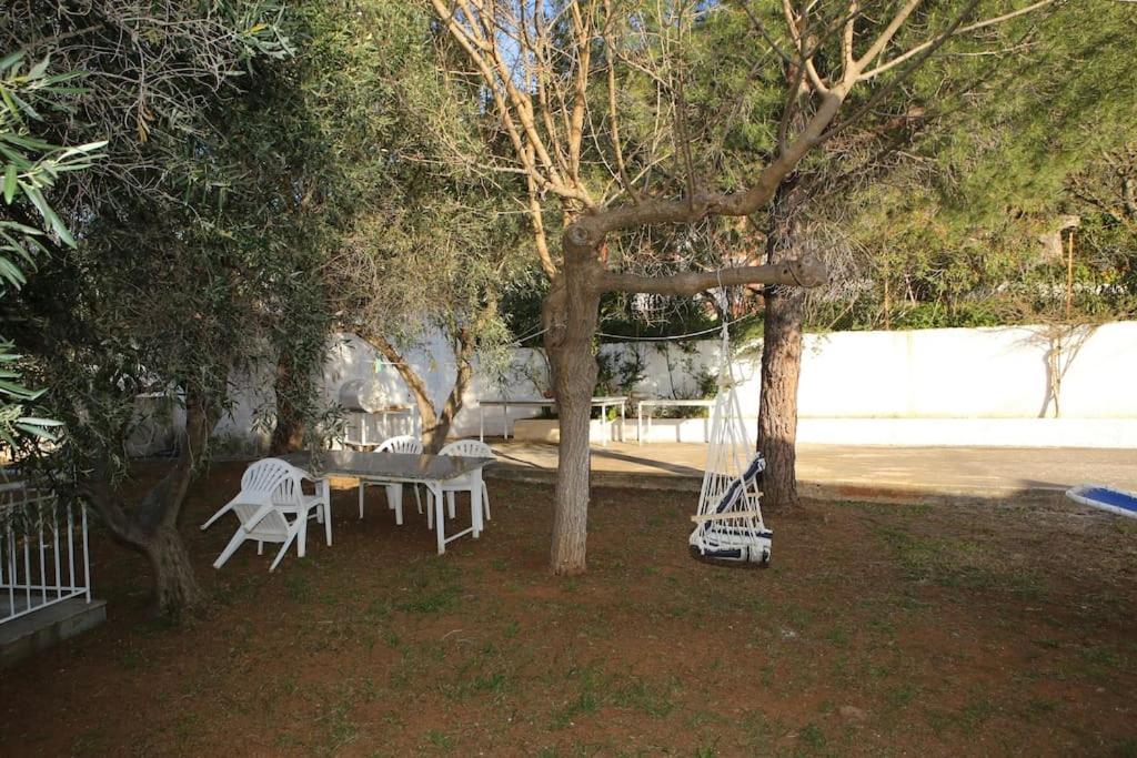 White Villa In Olive Trees And Seaview To Panagia Almiropótamos エクステリア 写真