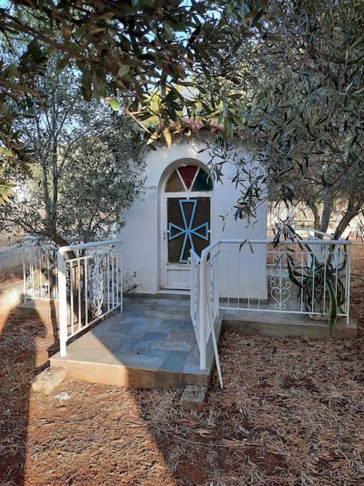 White Villa In Olive Trees And Seaview To Panagia Almiropótamos エクステリア 写真