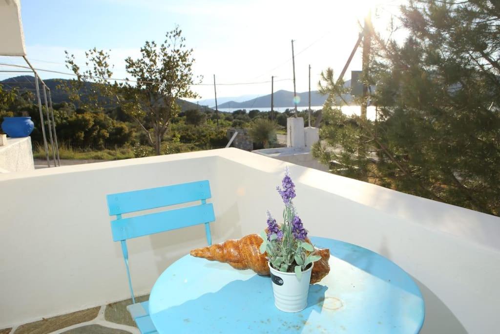 White Villa In Olive Trees And Seaview To Panagia Almiropótamos エクステリア 写真