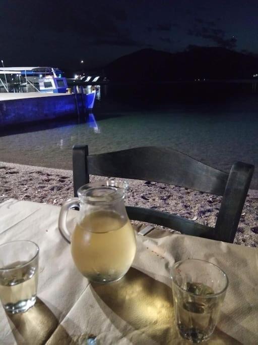White Villa In Olive Trees And Seaview To Panagia Almiropótamos エクステリア 写真